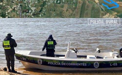 Contin{ua la búsueda de dos jóvenes en aguas del Paraná