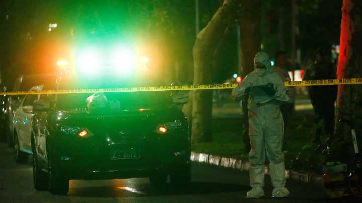 Turbazo a peaje en Acceso Sur terminó con dos asaltantes heridos