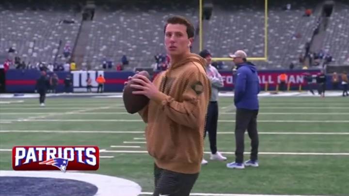 ‘Something I was hoping was going to happen’: New Patriots quarterback Tommy Devito joins team for first practice