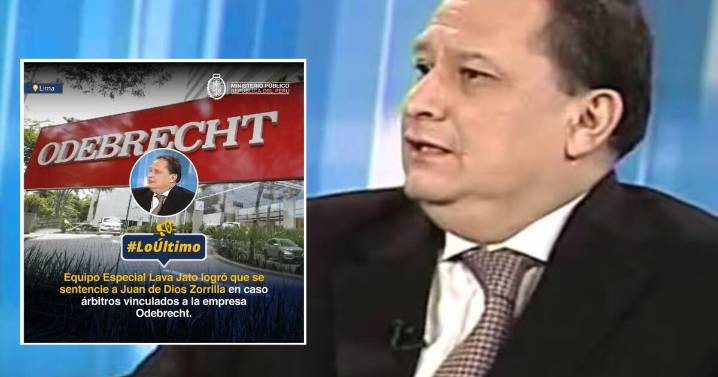 Caso Árbitros de Odebrecht: Poder Judicial dicta 4 años de prisión contra Juan de Dios Zorrilla