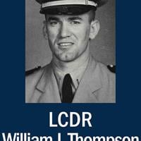 Coronado’s “Avenue Of The Heroes” ... LCDR William J. Thompson, U.S. Navy