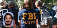 FBI bushwhacks in Washington forest for traces of Travis Decker, wanted in deaths of 3 daughters