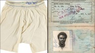 George Foreman's 1970s 'Rumble in the Jungle' passport, Ohtani’s 300th home run ball among sports items up for auction