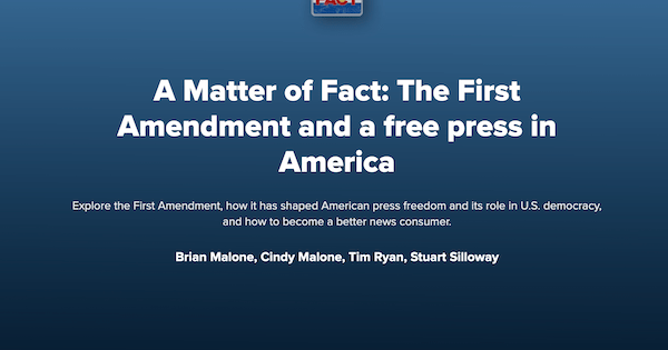 Denver Station Airing Series on Importance of a Free Press