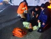Arrollado policía por un motorizado que hacía piruetas en Torbes
