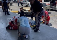 Atropellan a una menor en bulevar Eulalio Gutiérrez; joven resultó con lesiones graves