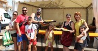 Éxito rotundo en la paella popular en Valdelosa con cientos de personas