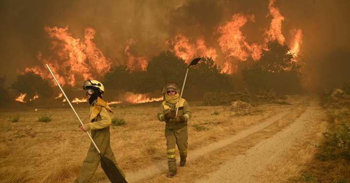 ¿Cuándo lloverá en Orense para poder aliviar los incendios?