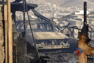Incendio consumió cuatro viviendas en Terrazas del Valle