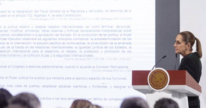 Sheinbaum niega acuerdo con DEA para ir contra narcos