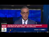 White House officials says Trump-Putin summit tentatively scheduled for end of next week