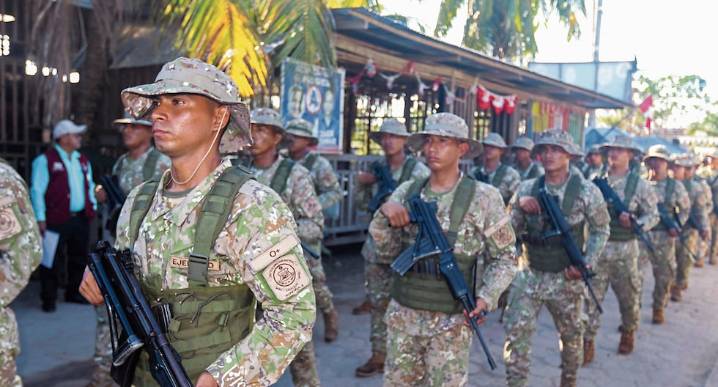 Perú mantiene presencia militar en Santa Rosa en defensa de nuestra soberanía