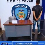 POLICÍA APREHENDIÓ A HOMBRE POR HURTO EN EL MUNICIPIO TOVAR