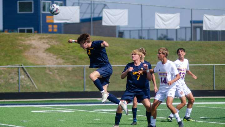 PHOTOS: Gaylord soccer hosts reigning state champs Warren De La Salle