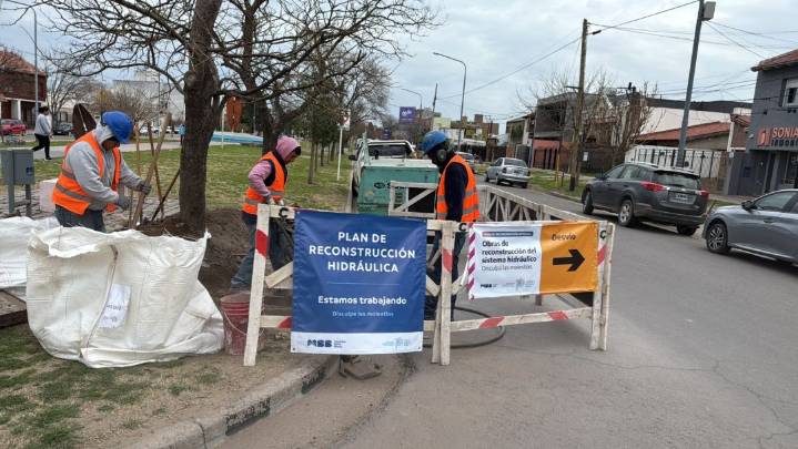 Arrancó la reconstrucción de 250 sumideros con una inversión de $1.340 millones