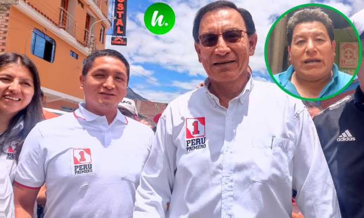 Huaraz: Base de Perú primero respaldan a Vizcarra