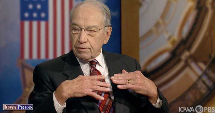U.S. Sen. Chuck Grassley leaves open possibility of 2028 run