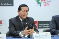 Arana defiende y apoya la designación de Santiváñez como ministro de Justicia