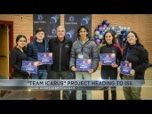 Nogales' Team Icarus sends experiment to ISS on SpaceX