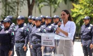 Refuerza Ana Paty Peralta transformación de la mejor policía en la historia de Cancún
