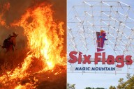 Fast-Spreading Wildfire Erupts Near Six Flags Magic Mountain