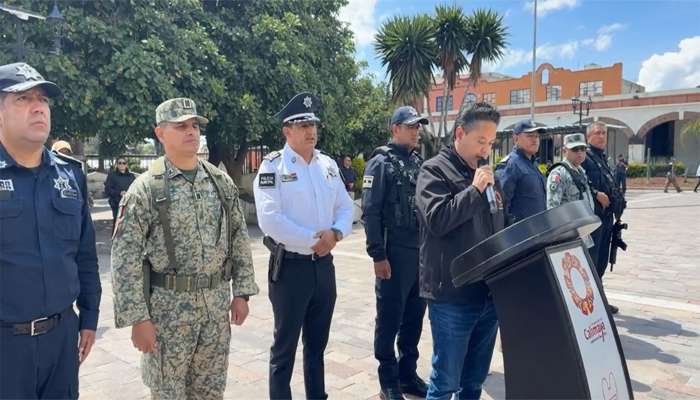 Inician Operativo Intermunicipal de Seguridad en Calimaya