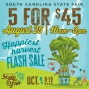 South Carolina State Fair to hold one-day flash sale on Aug. 25