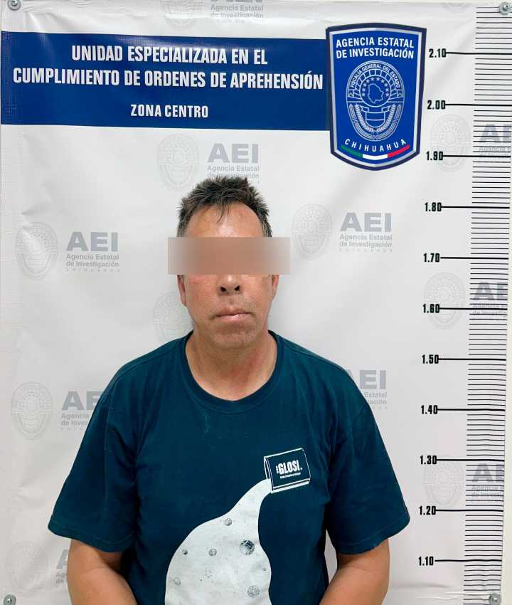 Detiene AEI a masculino por abuso sexual en la ciudad de Chihuahua