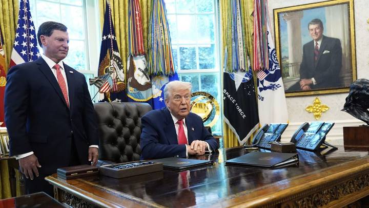 Trump marks 90th anniversary of Social Security with the program facing challenges ahead