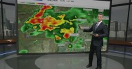 Few storms linger across South Florida for Sunday evening, cooling off the night