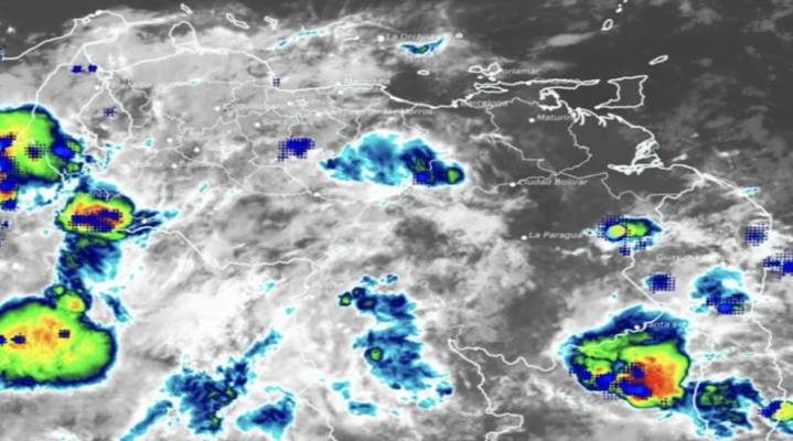 Nubosidad, lluvias y descargas eléctricas este 12 de agosto en gran parte del país