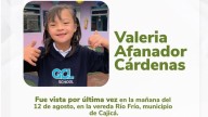 Caso Valeria Afanador: ofrecen recompensa de 70 millones para localizar a niña que desapareció durante clases