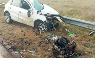Falleció una mujer en un choque entre auto y camión