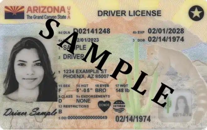 Arizona DMV to introduce new driver’s license with updated security features