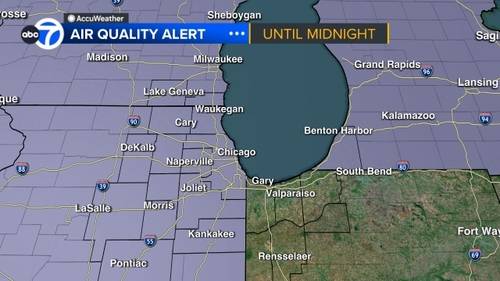 Chicago Air Quality today: Smoke from wildfires in Canada causing unhealthy levels on Air Quality Index in Illinois