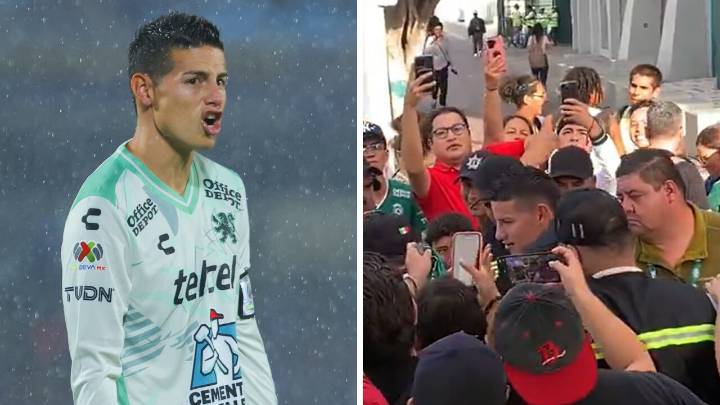 James Rodríguez causó alboroto en México: más de uno salió molesto y video mostró todo