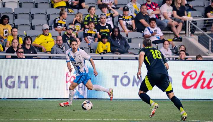 Puebla cae ante Columbus Crew y complica su pase en la Leagues Cup 2025