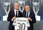 Mastantuono: «Prometo dejarme la vida por esta camiseta»