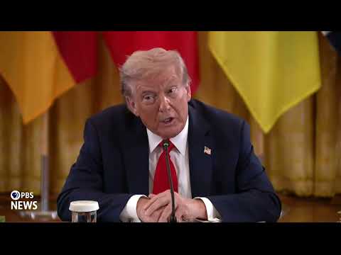 WATCH: 'We have to give it our best,' Trump says about ending war in Ukraine