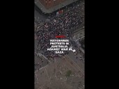 Nationwide protests in Australia against war in Gaza