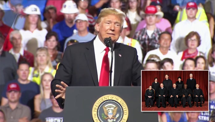 Trump Agrees To Remove Swimsuit Competition From SCOTUS Nomination Process