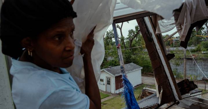 Walking the tornado’s path 100 days later reveals a divided St. Louis