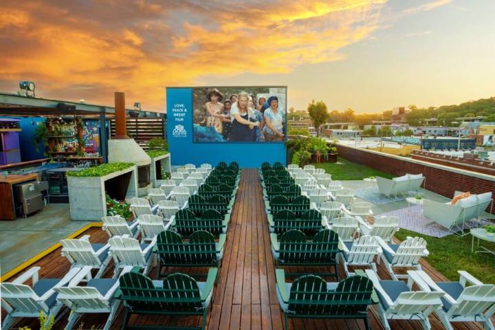 Rooftop Cinema Club offers options to block out the world amid an impressively intimate affair