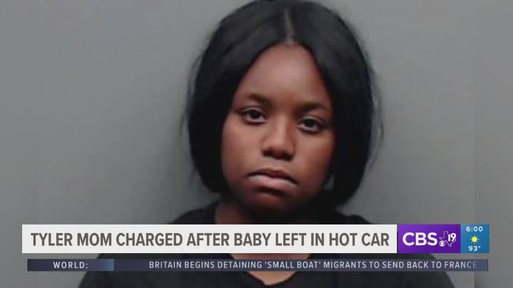 POLICE: Tyler woman 'forgot' she left infant in hot car for more than an hour