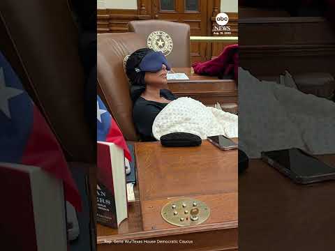 Texas Democrat says she’s locked in statehouse amid redistricting fight