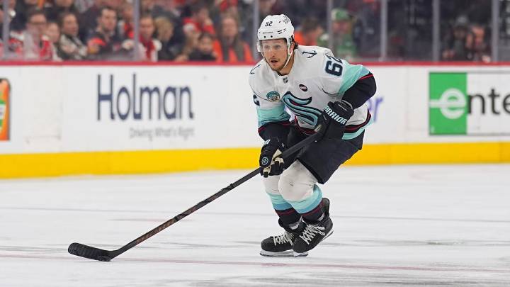NHL EDGE stats leaders for Seattle Kraken