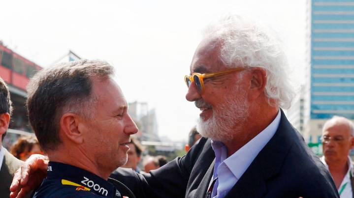 El jefe de una escudería hizo una dura broma sobre Flavio Briatore, en medio de las críticas del italiano a Colapinto