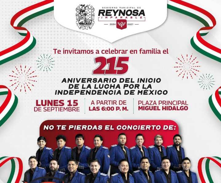 Vive las Fiestas Patrias en Reynosa