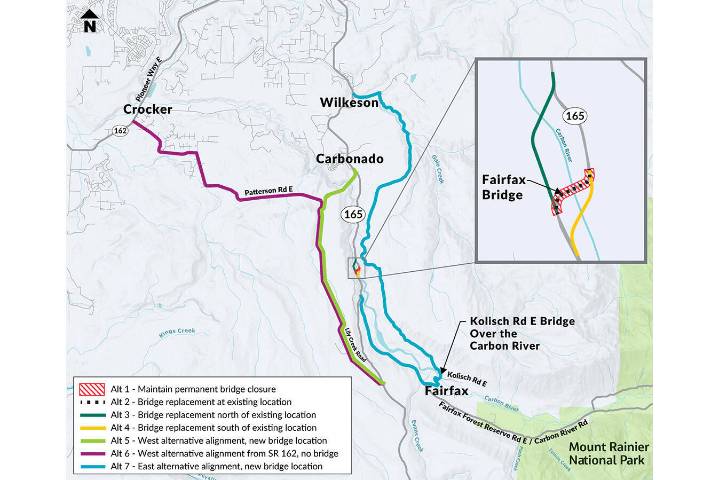 Carbon River/Fairfax Bridge planning study complete