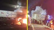 Carabineros y muerte de chofer de camión en Quilicura: "Impactó la barrera, lo que generó fricción, generando fuego en la cabina"